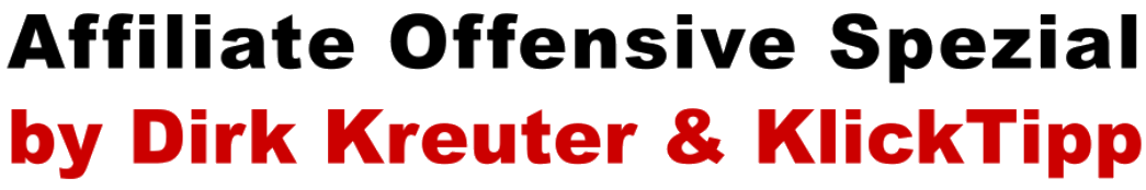 Affiliate Offensive Spezial